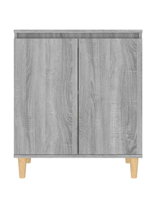 Kumode, pelēcīga ozola krāsā, 60x35x70 cm, inženierijas koks