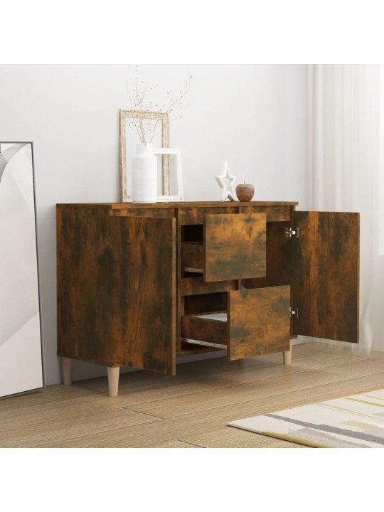 Kumode, ozolkoka krāsa, 101x35x70 cm, inženierijas koks