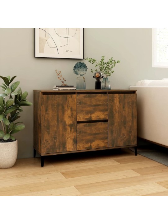 Kumode, ozolkoka krāsā, 104x35x70 cm, inženierijas koks