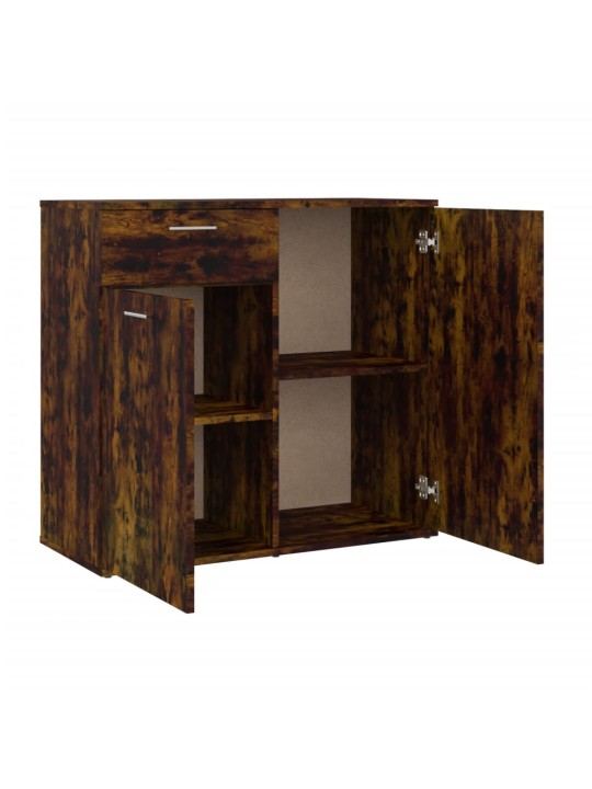 Kumode, ozolkoka krāsā, 80x36x75 cm, inženierijas koks