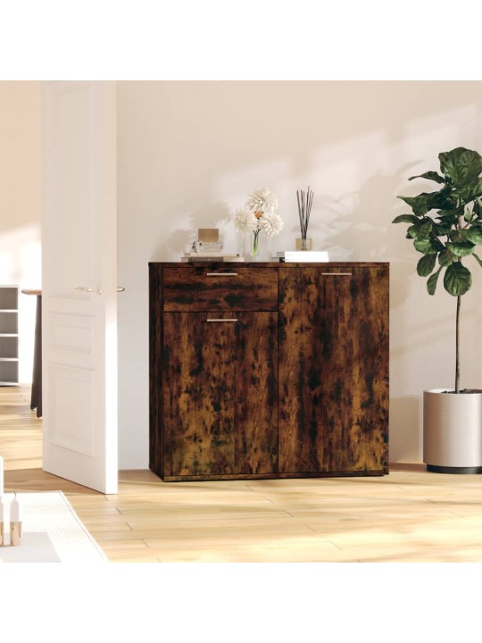 Kumode, ozolkoka krāsā, 80x36x75 cm, inženierijas koks