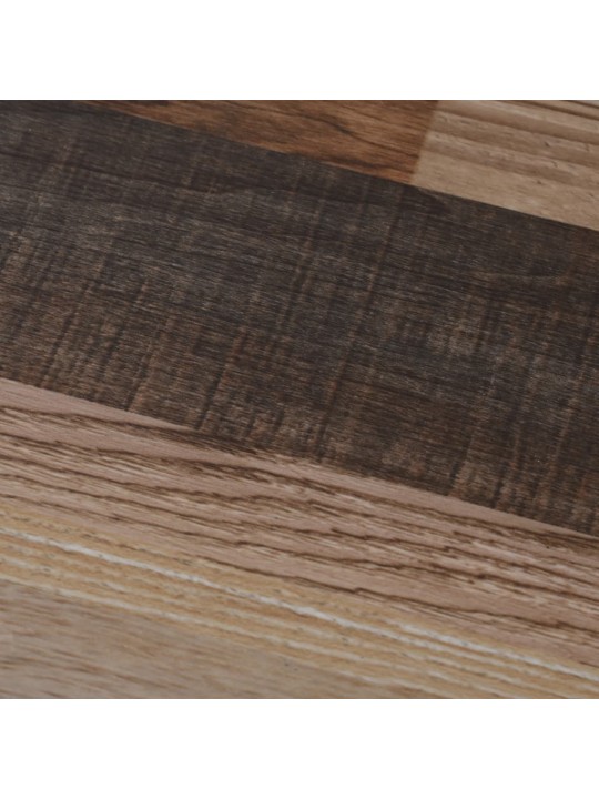 Grīdas dēļi, pašlīmējoši, 2,51 m², 2 mm, krāsaini, pvc