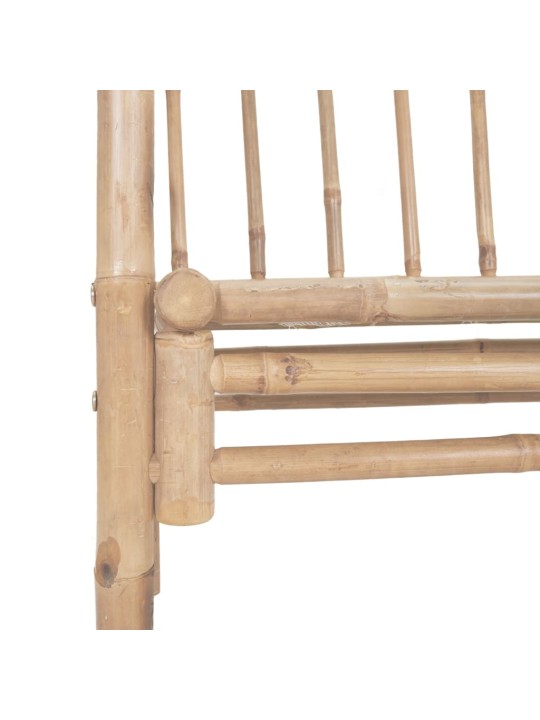 Dārza sols ar pergolu, 116 cm, bambuss