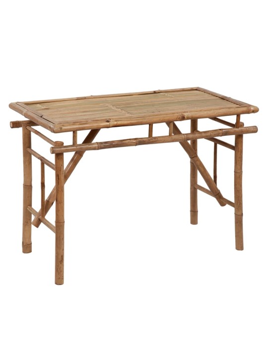 Saliekams dārza galds, 115x50x75 cm, bambuss