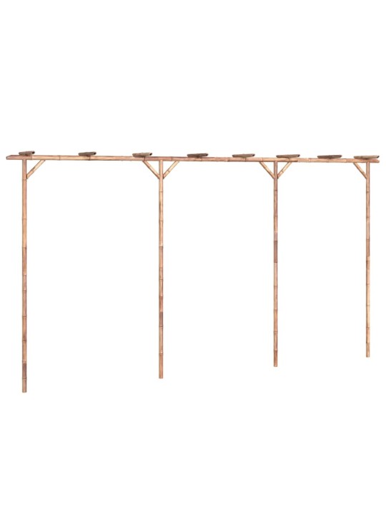 Pergola, 385x40x205 cm, bambuss