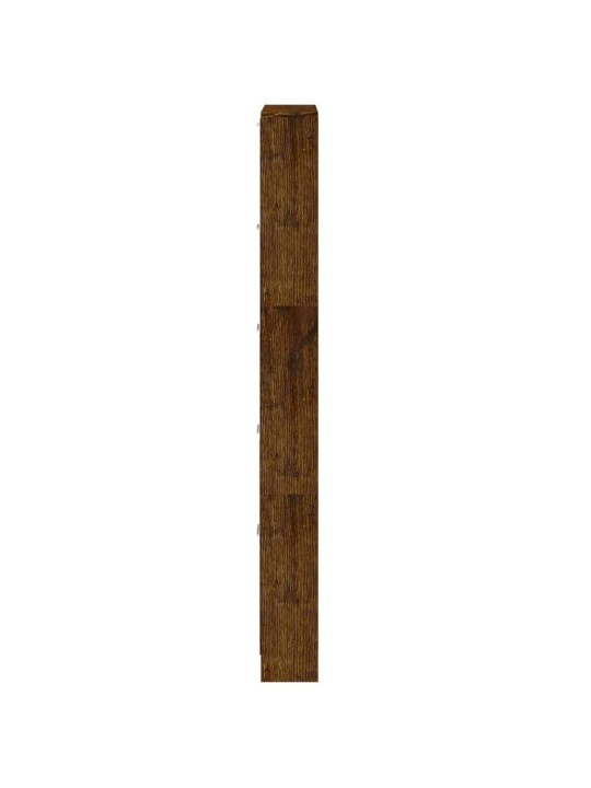 Apavu plaukts, ozolkoka krāsa, 59x17x169 cm, inženierijas koks