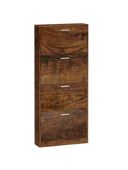 Apavu plaukts, ozolkoka krāsa, 59x17x150 cm, inženierijas koks