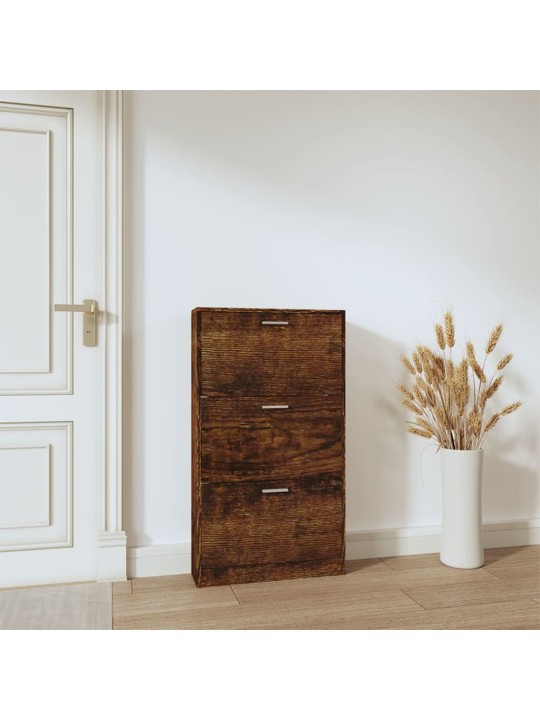 Apavu plaukts, ozolkoka krāsa, 59x17x108 cm, inženierijas koks