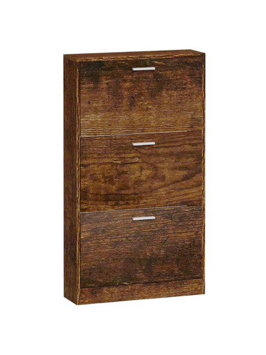 Apavu plaukts, ozolkoka krāsa, 59x17x108 cm, inženierijas koks