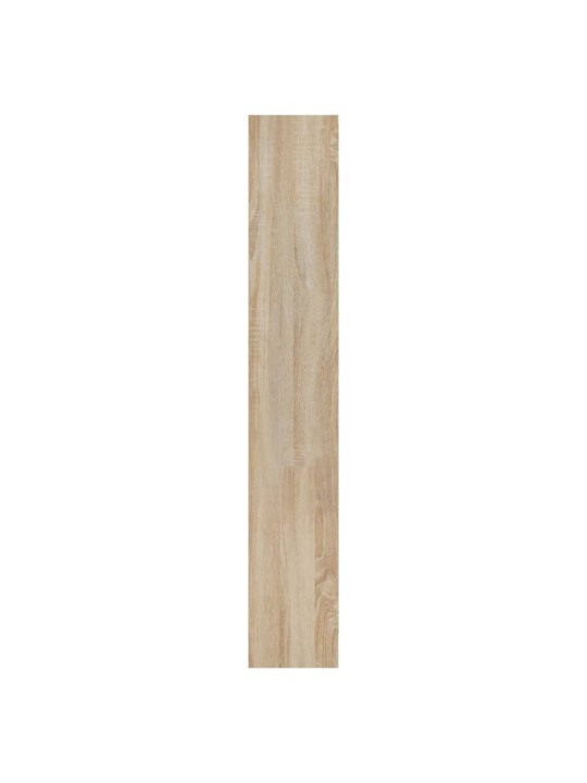 Apavu plaukts, ozolkoka krāsa, 63x24x147 cm, inženierijas koks