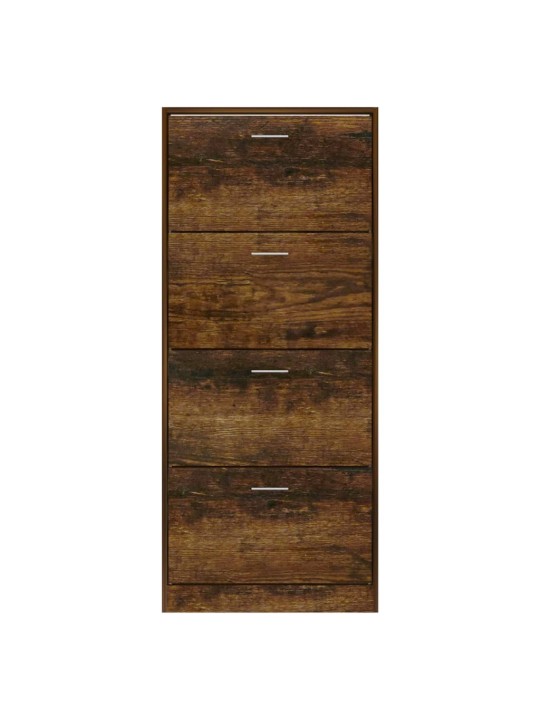 Apavu plaukts, ozolkoka krāsa, 63x24x147 cm, inženierijas koks
