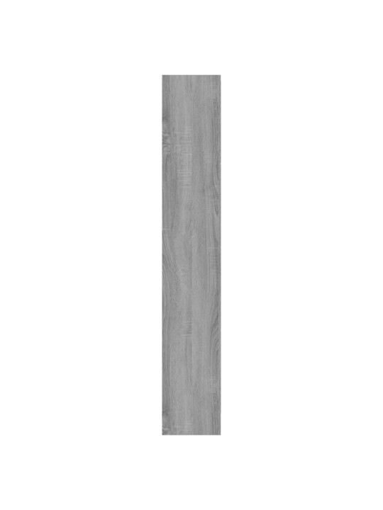 Apavu plaukts, pelēcīga ozolkoka,63x24x147 cm,inženierijas koks