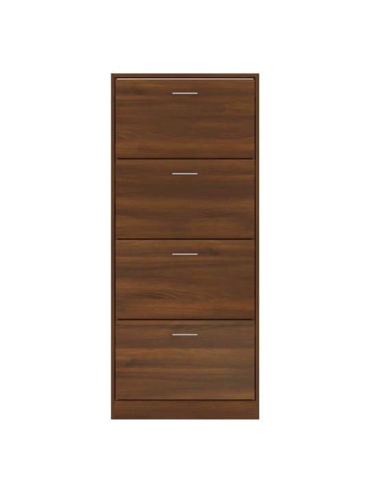 Apavu plaukts, ozolkoka krāsa, 63x24x147 cm, inženierijas koks