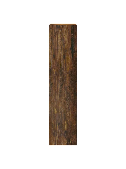 Apavu plaukts, dūmakains ozols, 63x24x103 cm, inženierijas koks