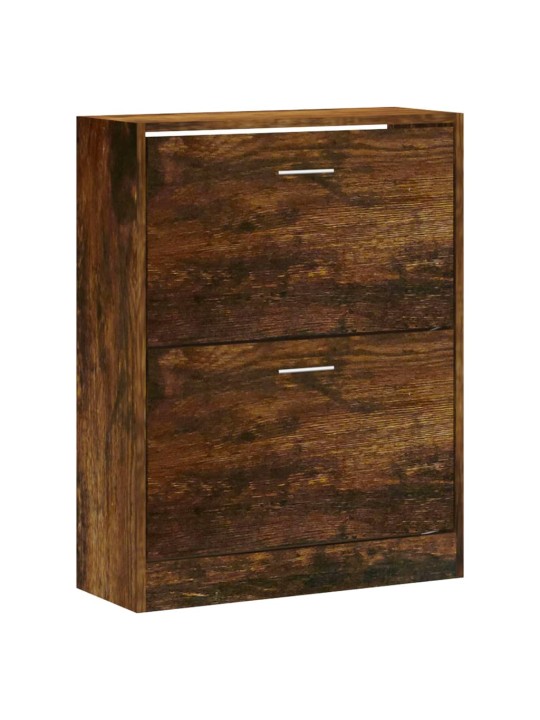 Apavu plaukts, ozolkoka krāsa, 63x24x81 cm, inženierijas koks
