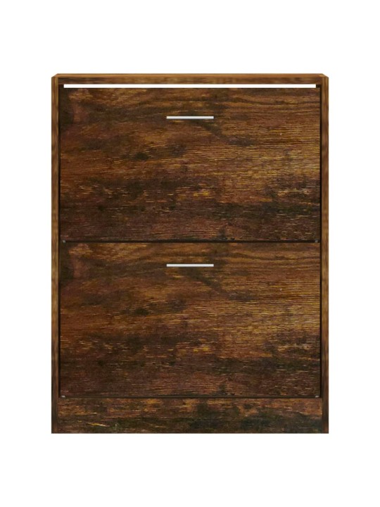 Apavu plaukts, ozolkoka krāsa, 63x24x81 cm, inženierijas koks