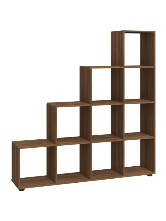 Grāmatu plaukts, ozolkoka krāsā, 142 cm, inženierijas koks