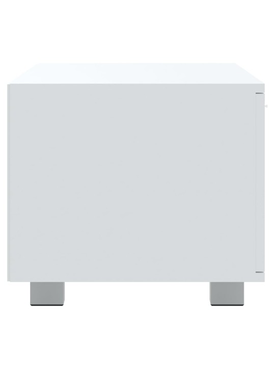 Tv skapītis, balts, 120x40,5x35 cm, inženierijas koks