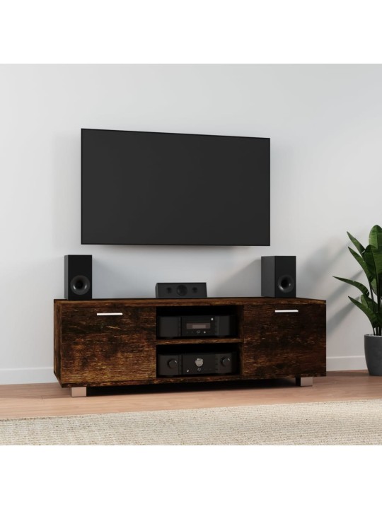 Tv skapītis, ozolkoka krāsa, 120x40,5x35 cm, inženierijas koks