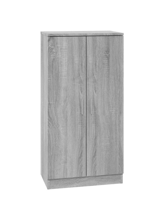Apavu plaukts, 55x35x108 cm, pelēka koka krāsa, koks