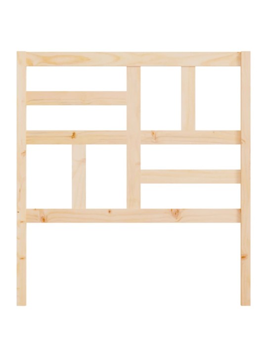 Gultas galvgalis, 81x4x104 cm, priedes masīvkoks