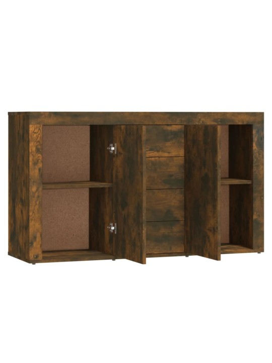 Kumode, ozolkoka krāsā, 120x36x69 cm, inženierijas koks