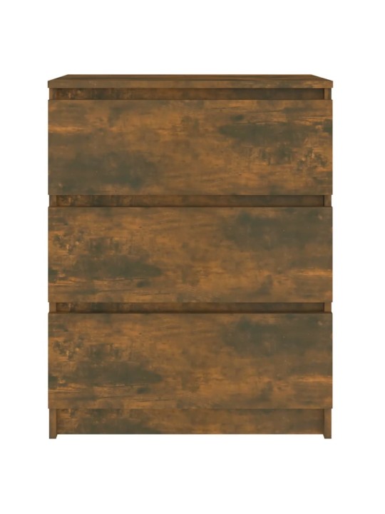 Kumode, dūmakains ozols, 60x35x76 cm, inženierijas koks