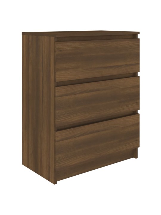 Kumode, ozolkoka krāsa, 60x35x76 cm, inženierijas koks
