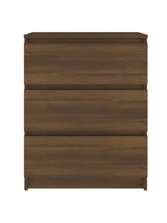 Kumode, ozolkoka krāsa, 60x35x76 cm, inženierijas koks