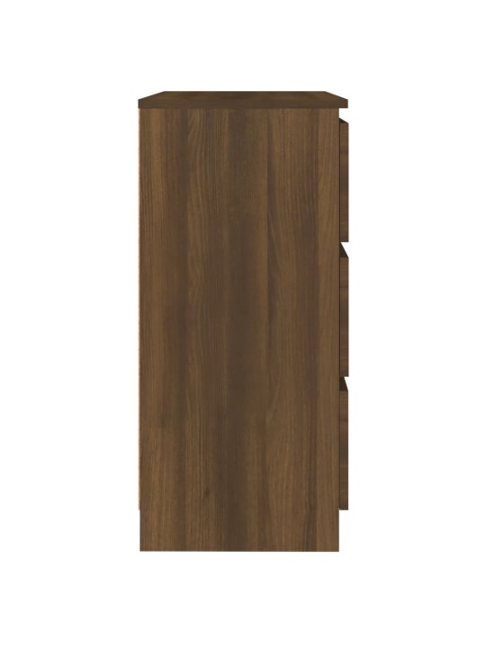 Kumode, ozolkoka krāsa, 60x35x76 cm, inženierijas koks