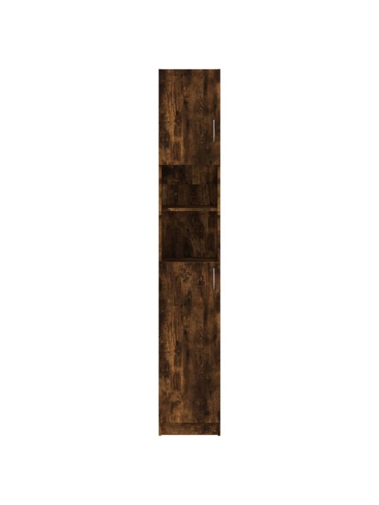 Vannasistabas skapis, ozola, 32x25,5x190 cm, inženierijas koks