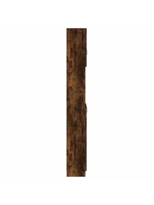 Vannasistabas skapis, ozola, 32x25,5x190 cm, inženierijas koks