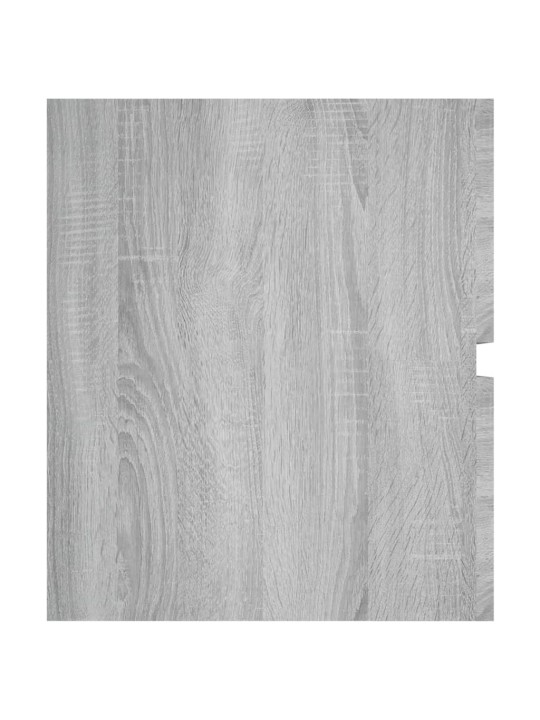 Izlietnes skapis, pelēka ozola, 100x38,5x45cm inženierijas koks