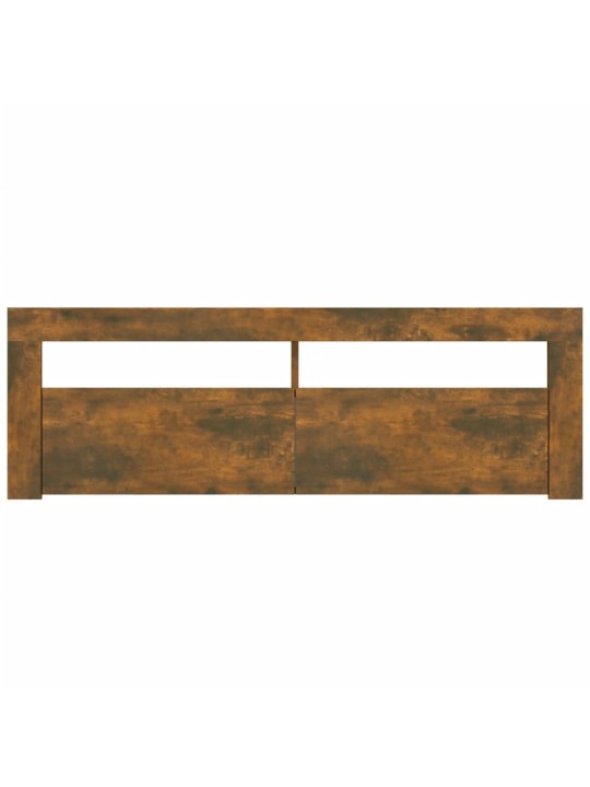 Tv skapītis ar led lampiņām, 120x35x40 cm, ozolkoka krāsā