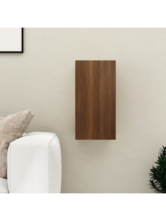 Tv skapītis, brūna ozola, 30,5x30x60 cm, inženierijas koks
