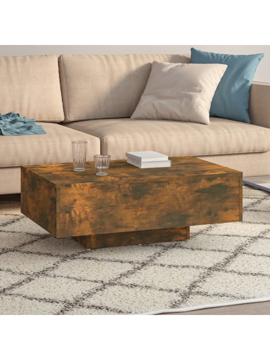 Kafijas galdiņš, ozolkoka krāsa, 85x55x31 cm, inženierijas koks