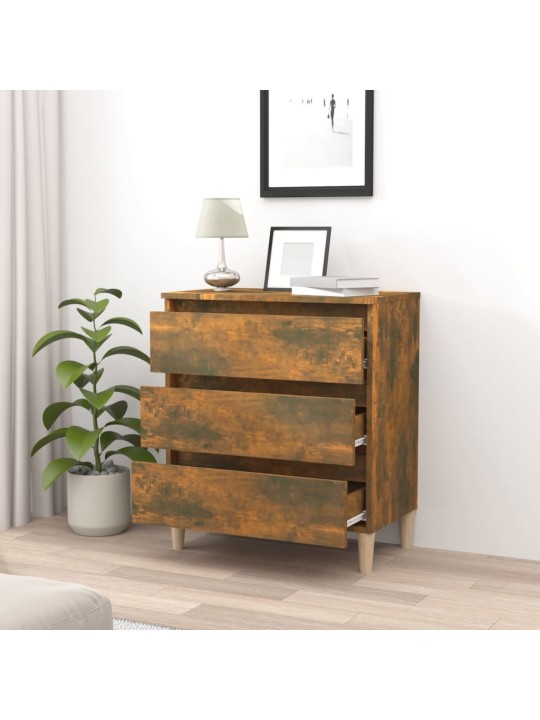 Kumode, ozolkoka krāsa, 60x35x69 cm, inženierijas koks