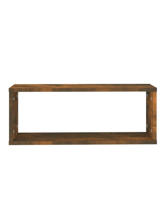 Kuba formas sienas plaukti, 2 gab., ozolkoka, 60x15x23 cm
