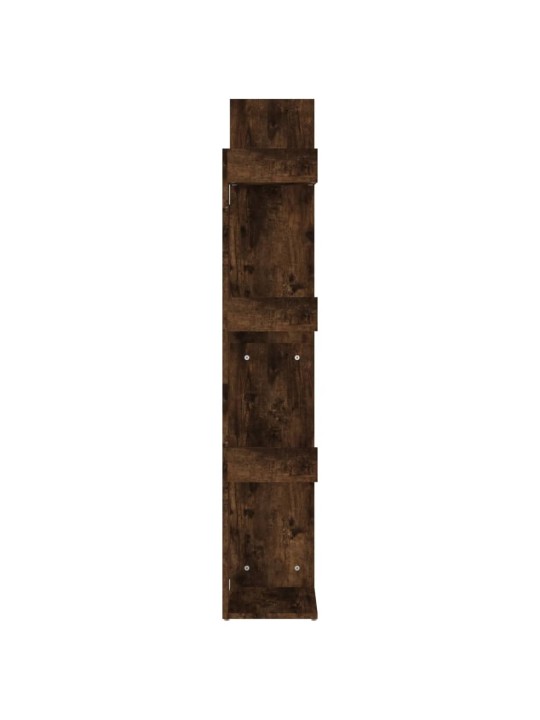 Grāmatu plaukts, 48x25,5x140 cm, brūni, inženierijas koks