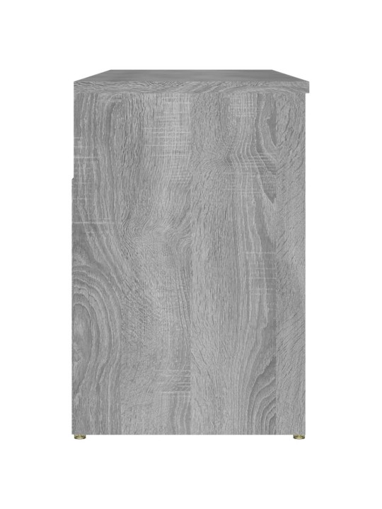 Apavu plaukts, pelēks, 105x30x45 cm, inženierijas koks