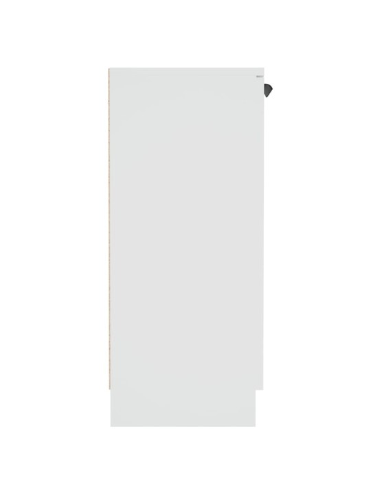 Kumode, balta, 60x30x70 cm, inženierijas koks