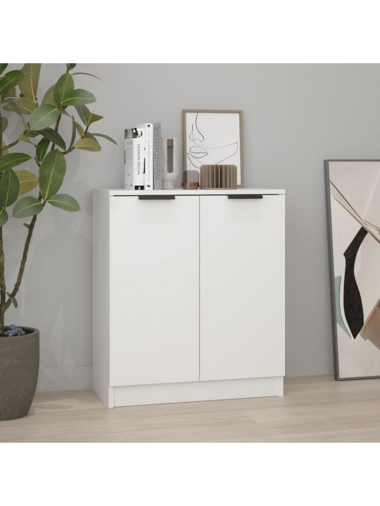Kumode, balta, 60x30x70 cm, inženierijas koks