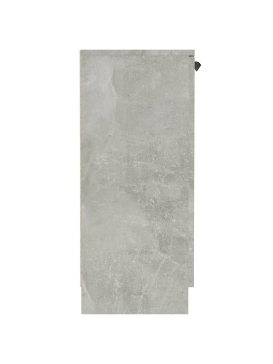 Kumode, betona pelēka, 60x30x70 cm, inženierijas koks