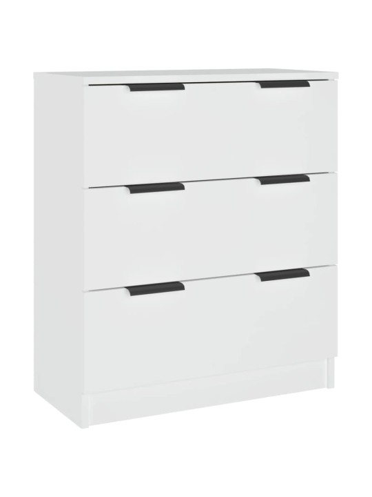 Kumode, balta, 60x30x70 cm, inženierijas koks