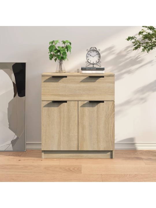 Kumode, ozolkoka krāsa, 60x30x70 cm, inženierijas koks