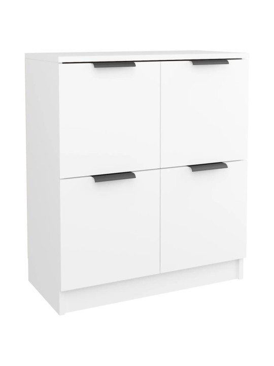 Kumode, balta, 60x30x70 cm, inženierijas koks