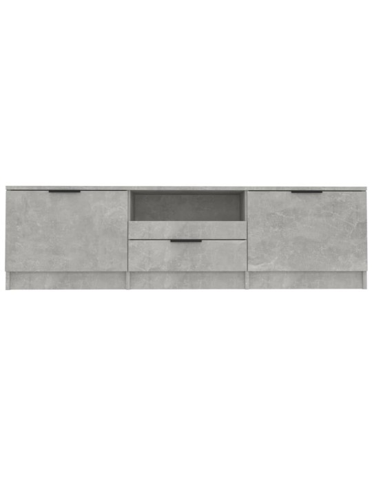 Tv skapītis, betonpelēks, 140x35x40 cm, inženierijas koks