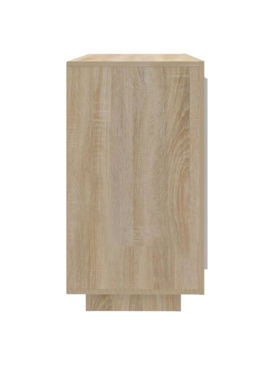 Kumode, ozolkoka krāsa, 80x40x75 cm, inženierijas koks