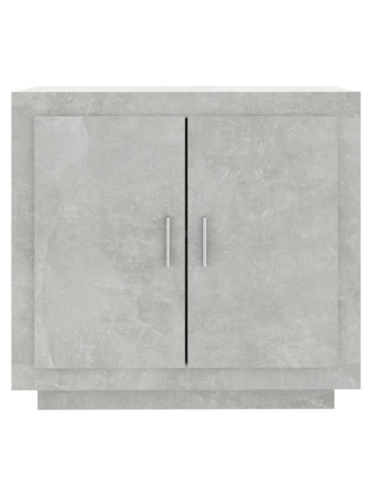 Kumode, betona pelēka, 80x40x75 cm, inženierijas koks