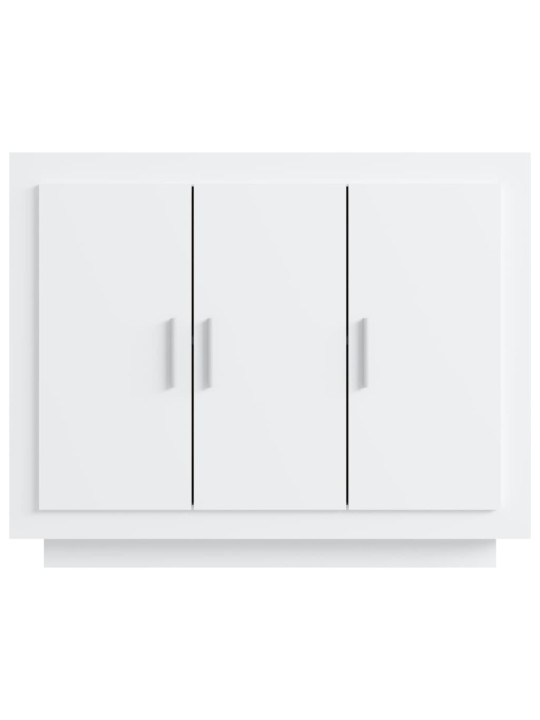 Kumode, balta, 92x35x75 cm, inženierijas koks
